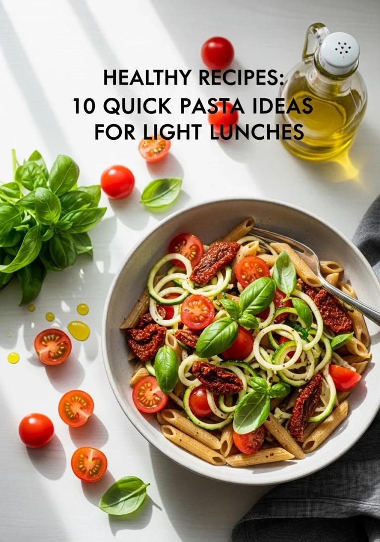 quick Pasta Ideas for Light Lunches