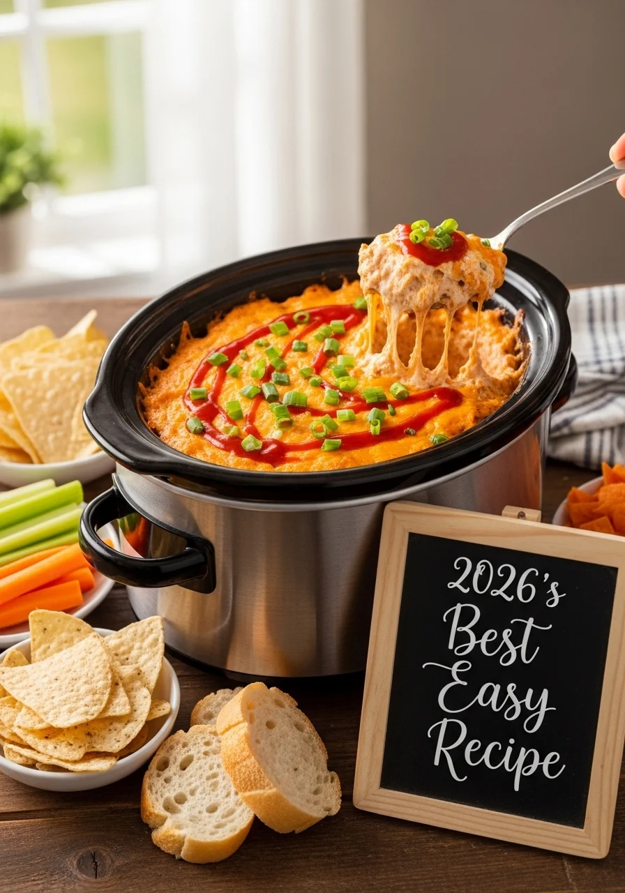 crockpot buffalo chicken dip recipe
