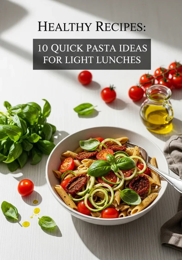quick Pasta Ideas for Light Lunches