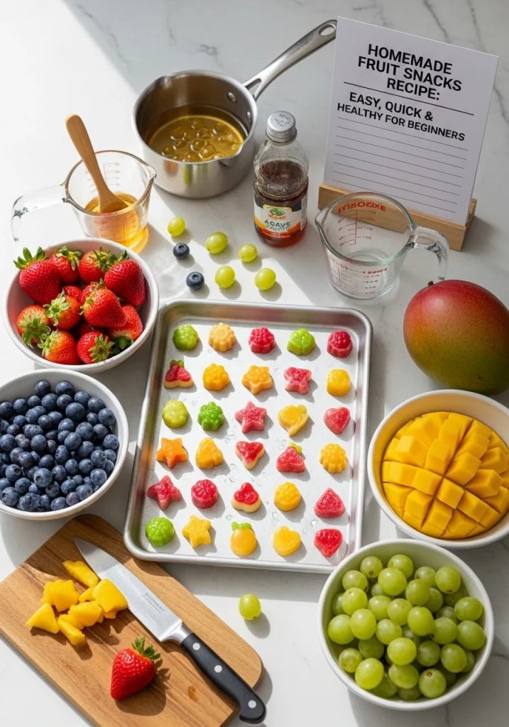 Homemade Fruit Snacks Recipe